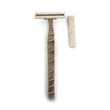 Load image into Gallery viewer, Close-Up of Twin Stainless Steel Disposable Razor Blades