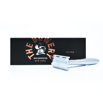 The Bowery Mens Silver Razor