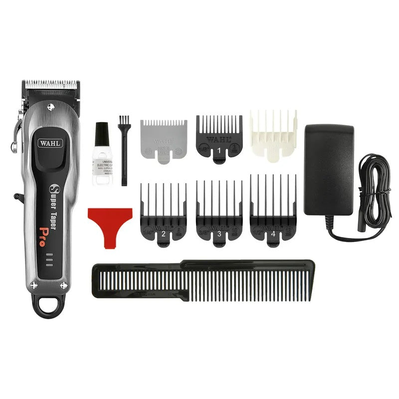 Wahl Super Taper Pro – Cordless Barber Clipper with 5800 RPM Brushless ...