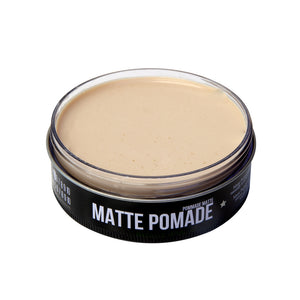 Close-up of Uppercut Deluxe Matte Pomade in 100g jar