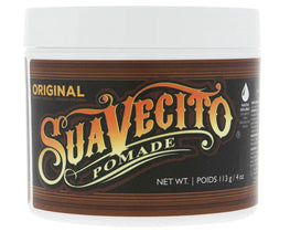 Suavecito Original Hold Pomade 113g front view featuring the classic brown and orange product label.