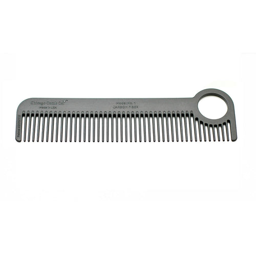 Chicago Comb Carbon Fiber Hair Comb - Model 1