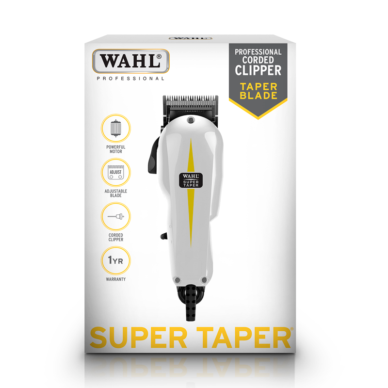 Wahl Corded Super Taper Hair Clippers | BarberShopCo