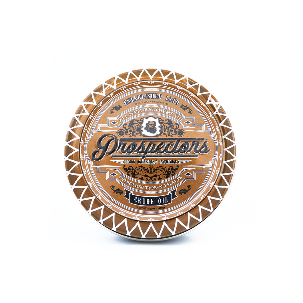 prospectors crude petrolium type pomade